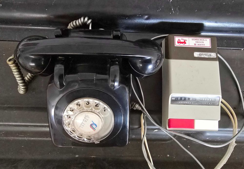 Telefone mais medidor de impulsos