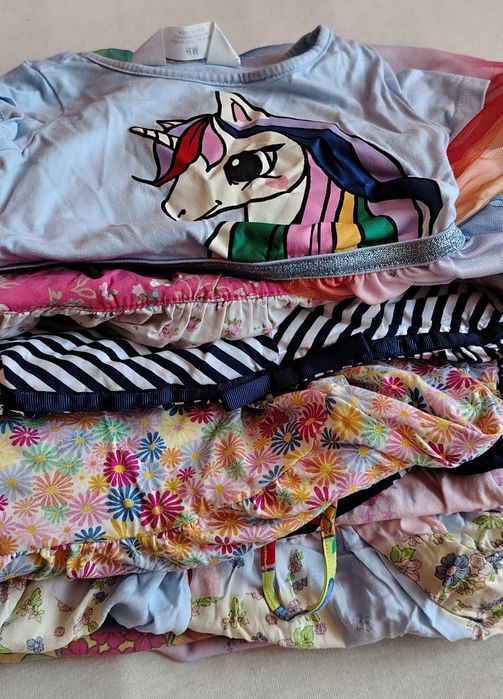 Paka ubrań dla dziewczynki, r.92