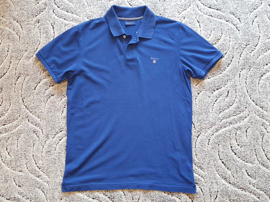 Koszulka polo GANT – M – niebieska