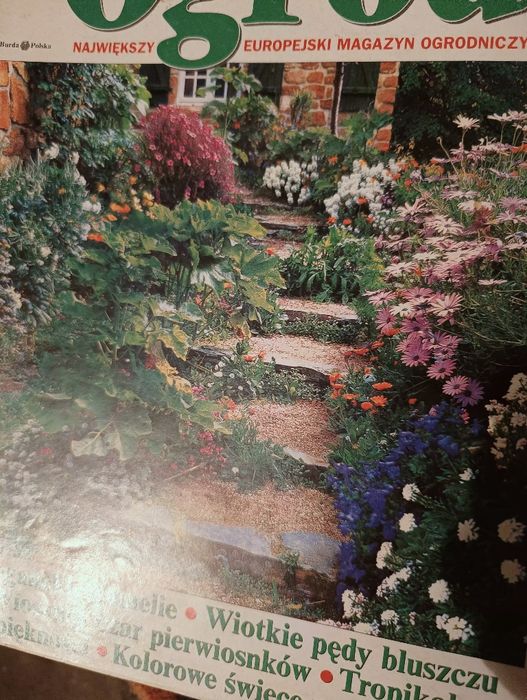 Mój piękny ogród, czasopismo z różnych lat, komplet 10 szt