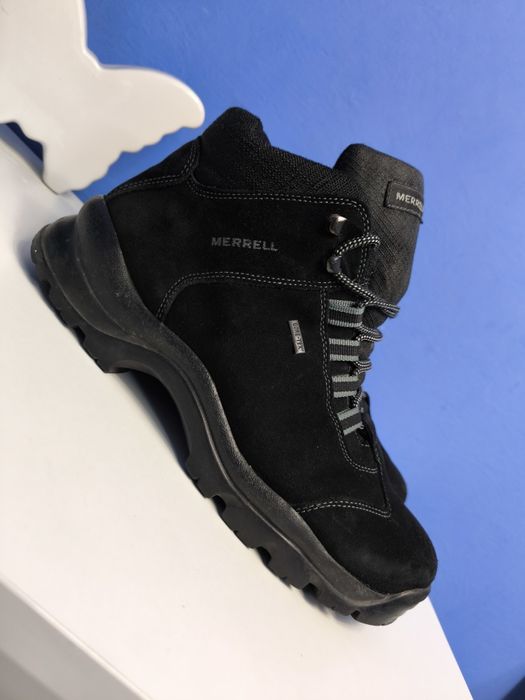 MERREL - oryginalne buty męskie trekkingowe czarne ocieplane r. 44