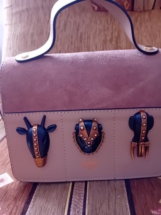 Nowa torebka firmy ego kolekcja totemic.Zamsz naturalny.