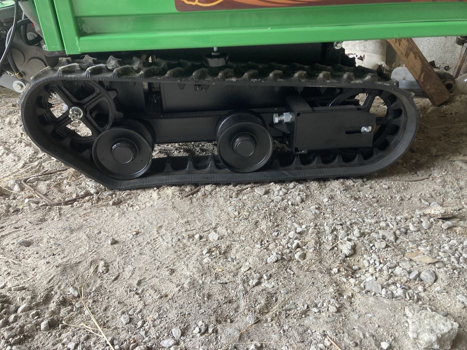 Mini dumper de lagartas eletrico