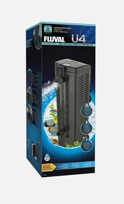 Внутрішній фільтр для акваріуму Fluval U4 на 240л
