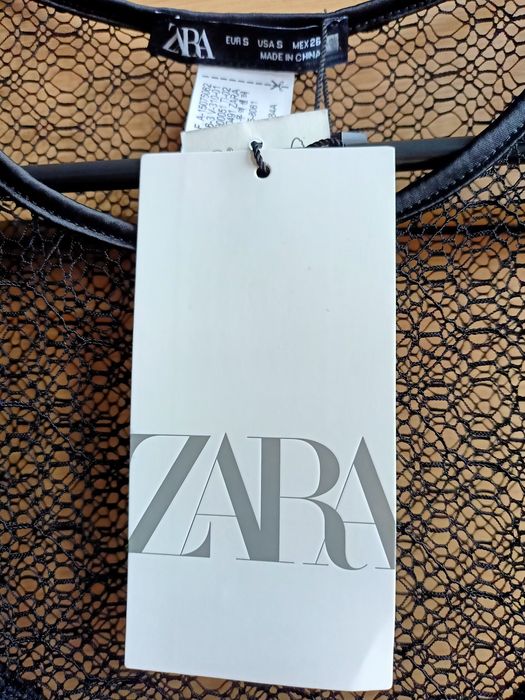 Nowe koronkowe body Zara S