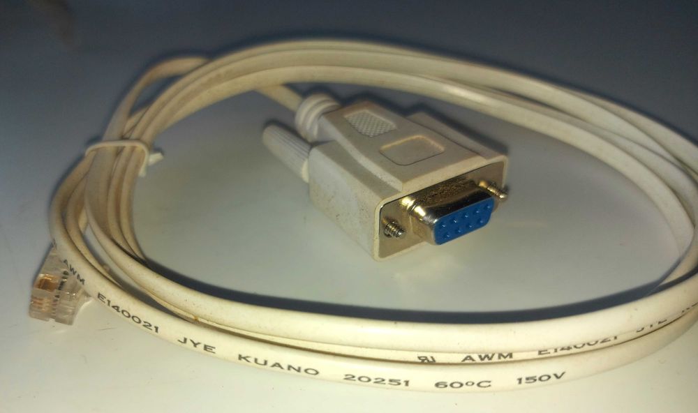 Kabel Przewód D-Sub DB9 RS232 - R9 R11 R12 4P4C 200 cm