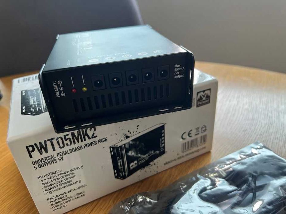 Palmer PWT05MKII Pedal power -  fonte de alimentação para pedais