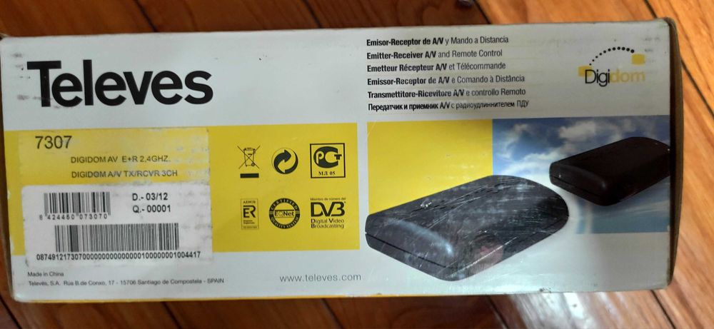 Emissor Receptor Antena Televes