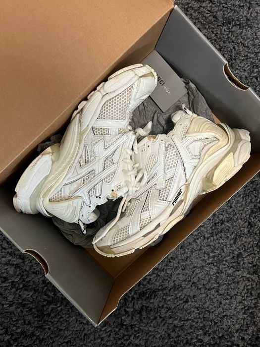 Balenciaga runner белые