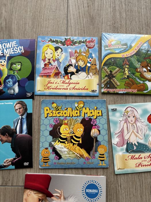 Zestaw bajek na DVD VCD dla dzieci