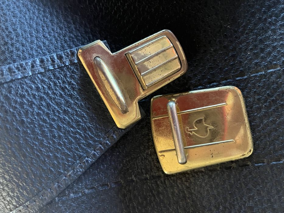 Aktówka vintage mieści A4