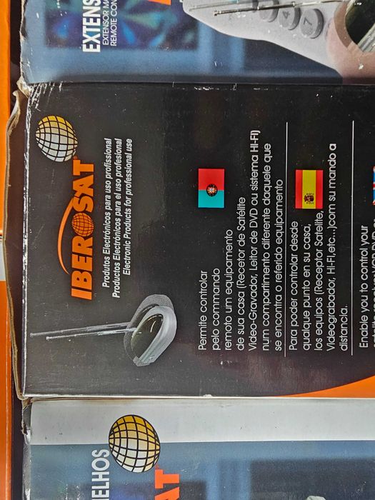 Extensor de infravermelhos, cabo scart, digital ótica/coaxial64739903396355122