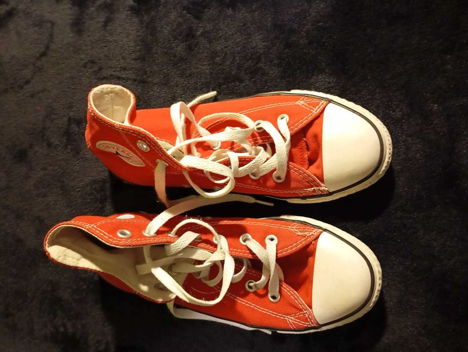 converse czerwone rozmiar 35