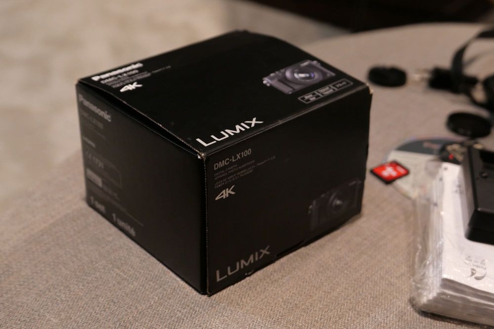 Aparat Panasonic Lumix DMC-LX100 + filtr HOYA PL-CIR