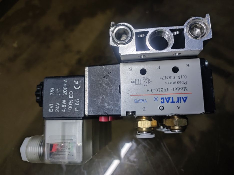 Bloco de electroválvulas