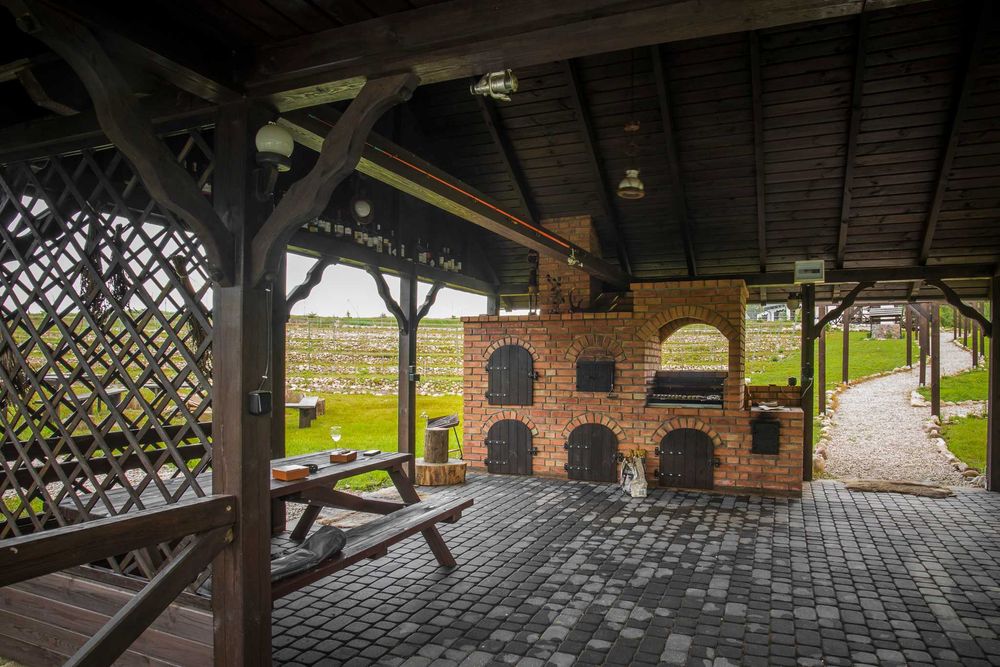 Dom z basenem i sauną na Kaszubach