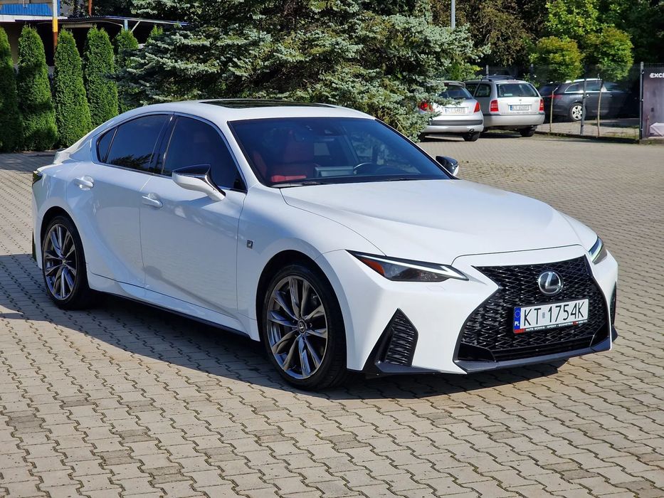 Lexus IS 3.5 V6 IS300 AWD F-Sport 265KM, bezwypadkowy, stan idealny