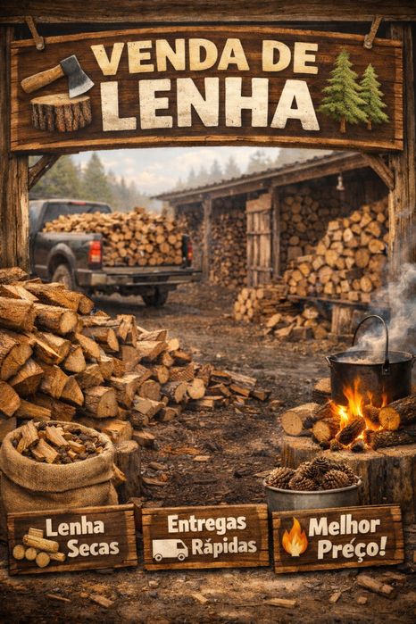 Lenha boa qualidade