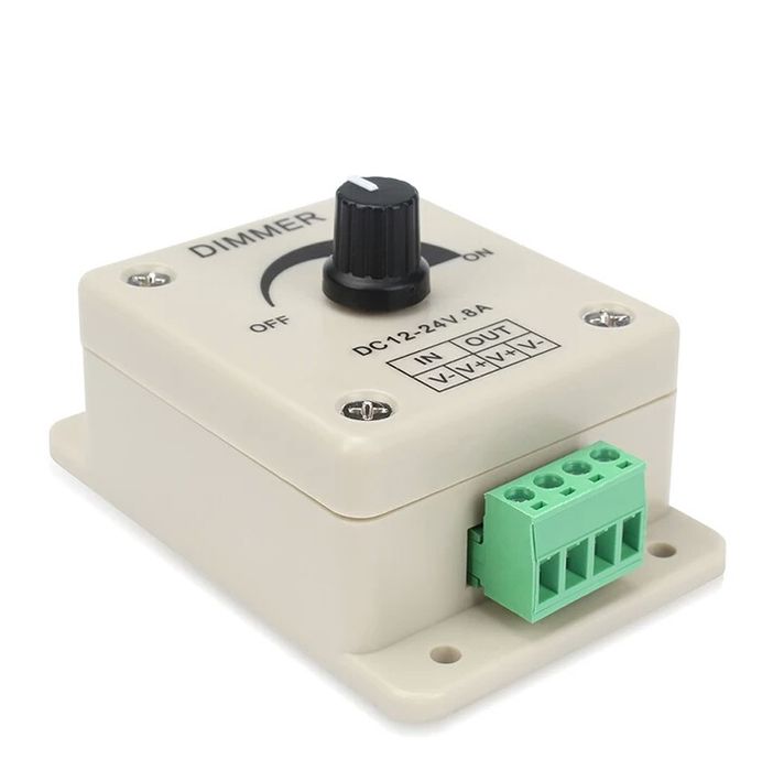 Regulator jasności diod LED DC-DC 12V 8A