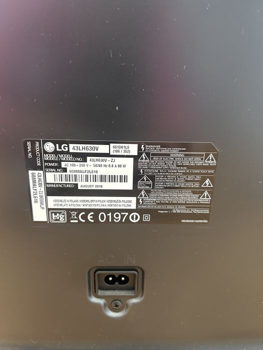 Smart Tv LG 43 polegadas Full HD488462184759971843