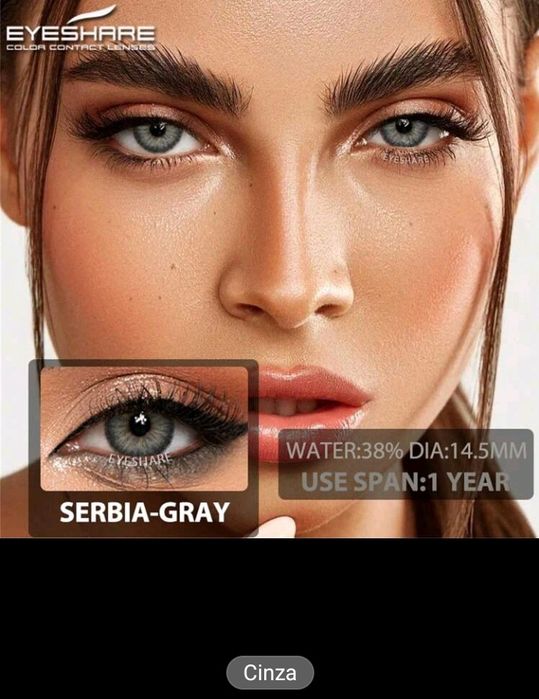 Lentes de Contacto Coloridas, Transforme o seu Olhar – Entrega Rápida