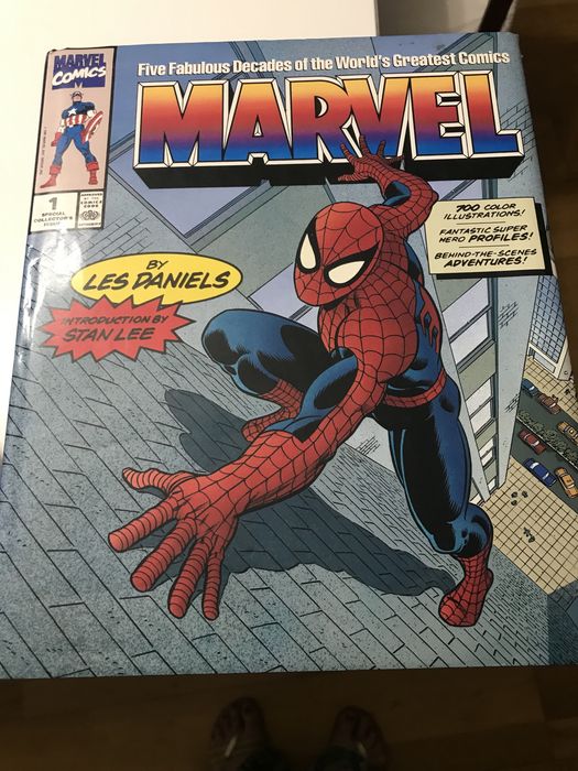 Livro Marvel, capa dura