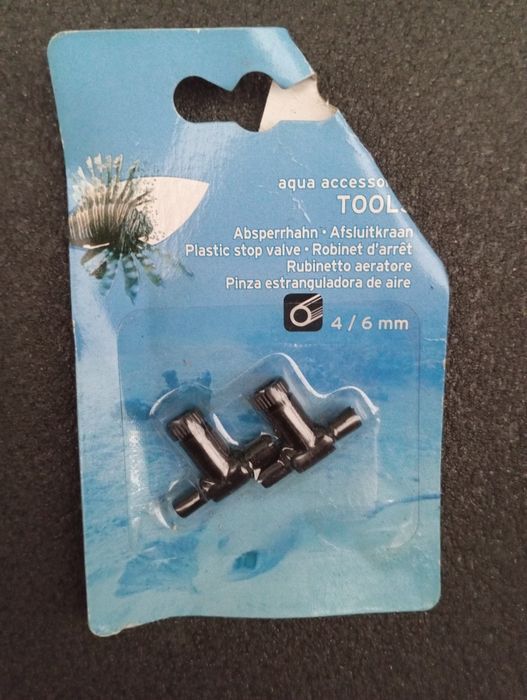 Zaworek regulacyjny do akwarium