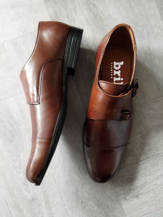 Buty męskie wizytowe monki