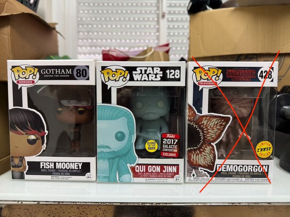Colecção Funko Pop - Star Wars, Marcel, DC, Disney, Game of Thrones et
