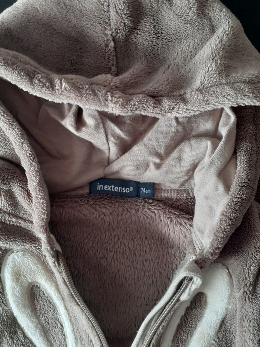Bluza polarowa z kapturem