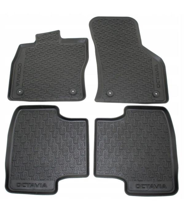 Dywaniki gumowe do skoda octavia 13-20