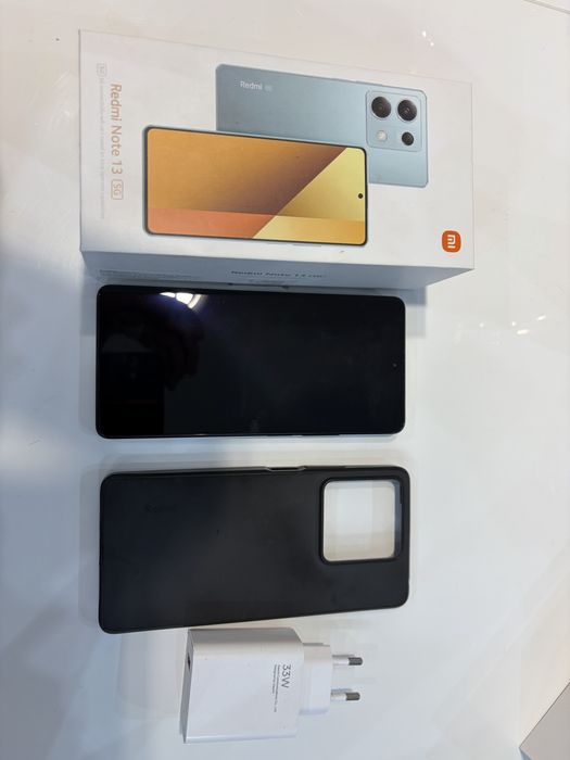Redmi Note 13 5G | 108MP | Stan Idealny | Pełny Zestaw + Etui