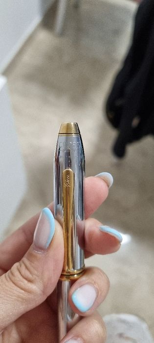 Caneta em prata de coleção