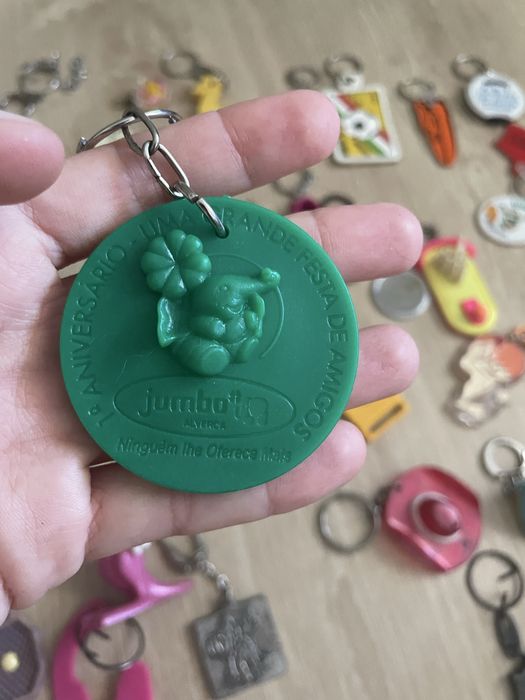 Conjunto porta chaves anos 90