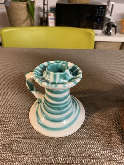 Czajnik gratis świecznik+podgrzewacz G Mundner Austria Porcelana