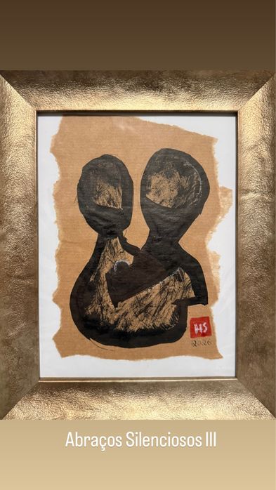 Pinturas / quadros originais, decoração:Abraços Silenciosos