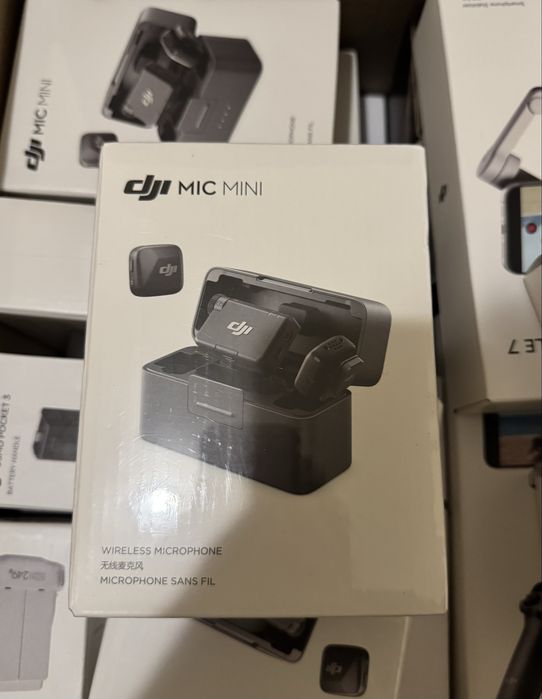DJI Mic Mini 2TX + 1RX + Charging Case Запаковані нові