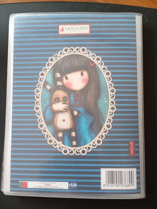 Pasta arquivadora para postais Santoro London