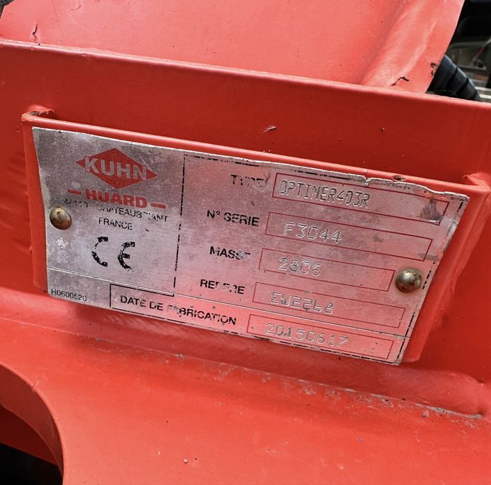 Brona talerzowa KUHN Optimer 4m *Nie Lemken, Horsch, Amazone
