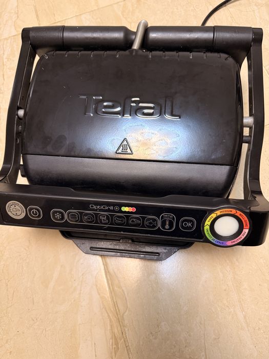 Електрогриль Tefal OptiGrill+ з насадкою для випічки
