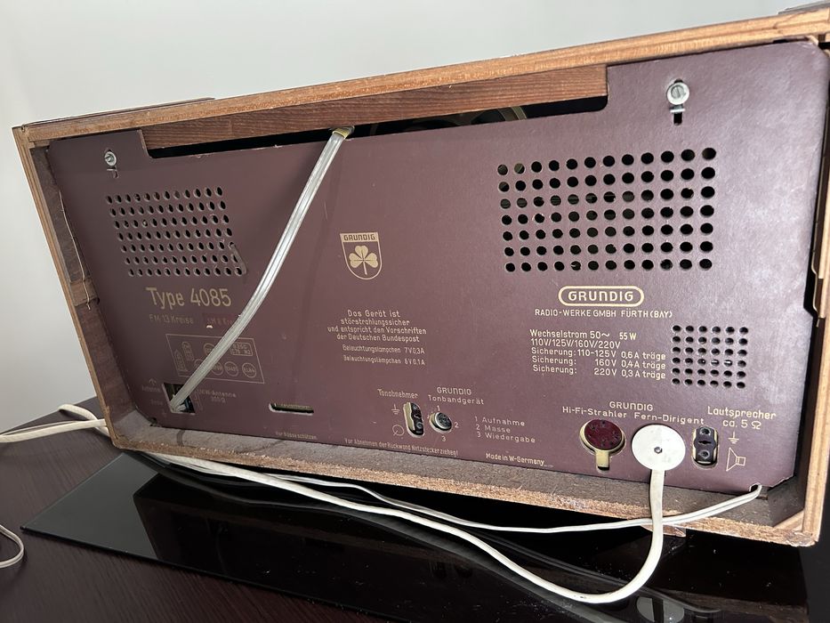 Comando grundig ferndirigent grundig rádio antigo