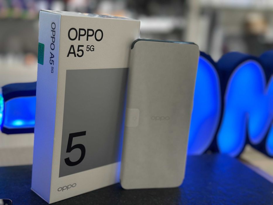 Smartfon OPPO A5 5G 4/128GB 6.67" 120Hz Zielony / RATY
