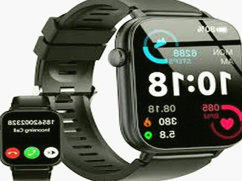Smartwatch 1.83" — Chamadas sem Fios, 100+ Modos Desporto, Homem e Mulher
