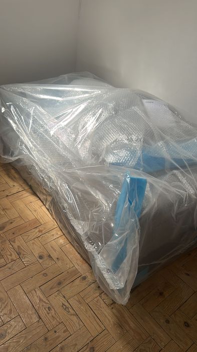 Sofá de 2 Lugares Cinzento DORMUS Larry (150 x 79 x 85 cm)