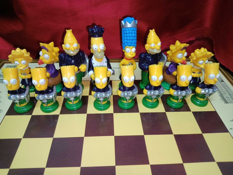 Jogo de xadrez Simpson