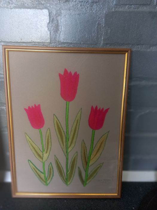 Картина вышита крючком  р 500 × 400