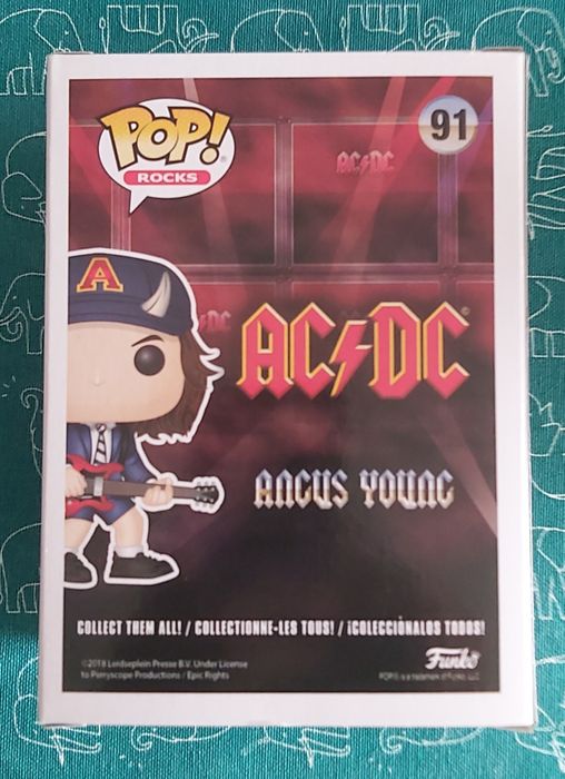 Funko Pop Rocks 91 ANGUS YOUNG (CHASE)