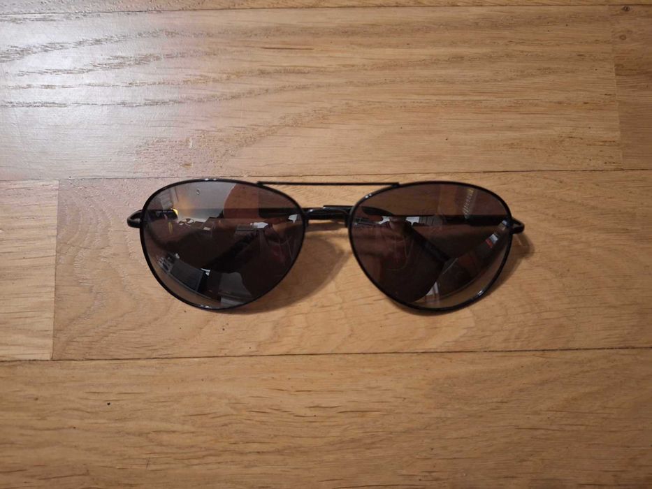 Okulary przeciwsłoneczne męskie pilotki filtr UV400