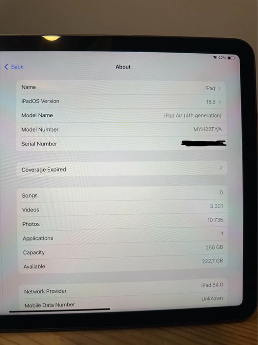 iPad AIR 4 256GB | LTE + capa ORIGINAL