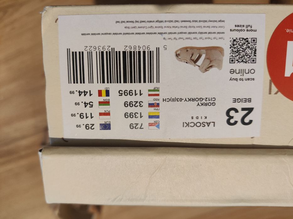 Sandały dziecięce Lasocki